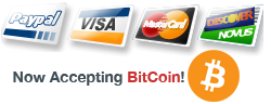 Visa, Mastercard, PayPal and Now Accepting BitCoin