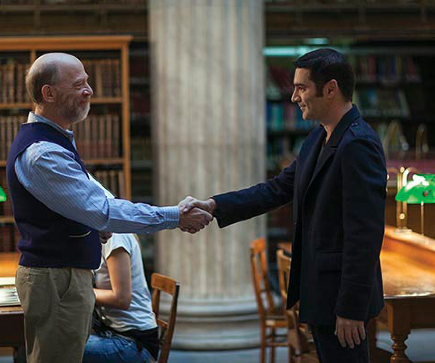 J K Simmons and Papakaliatis